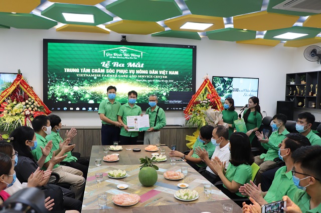 Lễ ra mắt Trung tâm chăm sóc phục vụ nông dân Việt Nam