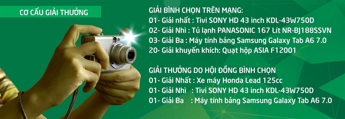 giải thưởng cuộc thi ảnh tiến nông