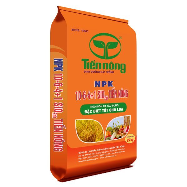 NPK 10-6-4+1 SiO2hh Tiến Nông