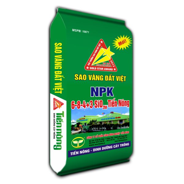 NPK 6-8-4+3 SiO2hh Tiến Nông