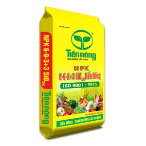 NPK 6-9-3+3 SiO2hh Tiến Nông