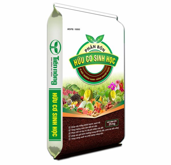 Bio-organic fertilizer (humic organic – Tiến Nông)